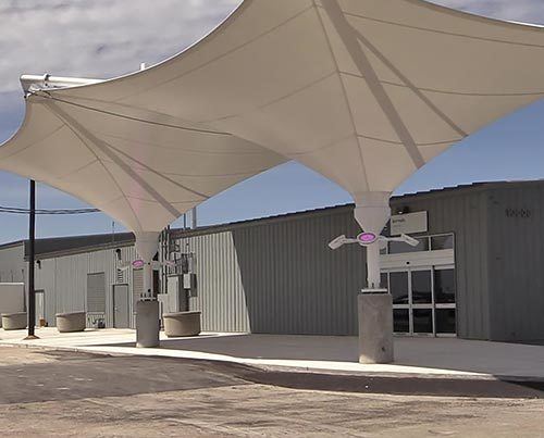 austin bergstrom international airport south terminal fabric structures