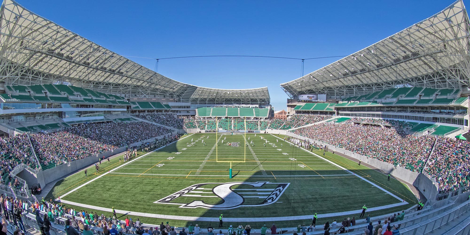 Major Milestone Passed On Mosaic Stadium Project | FabriTec Structures