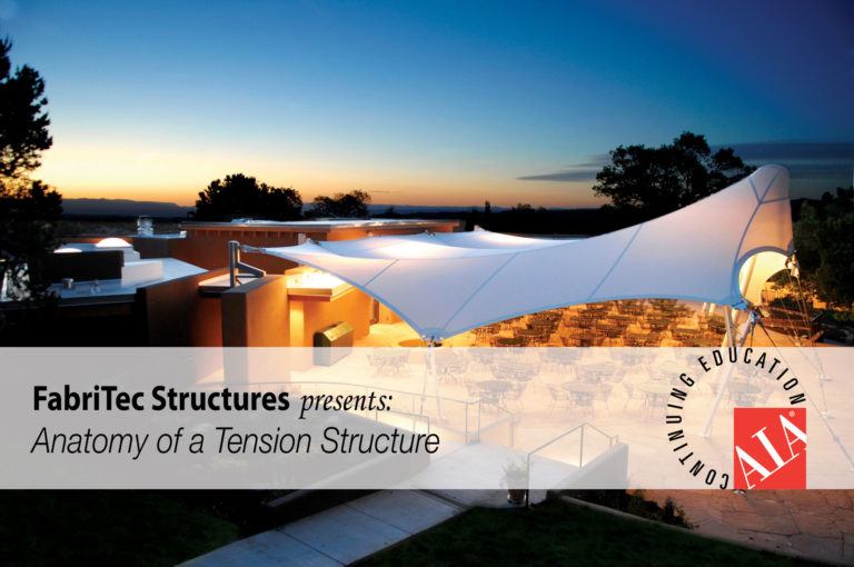 AIA | CEU Course Now Available! - Enclos Tensile Structures