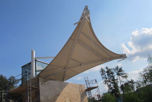 Waterway Square Place PTFE Structure