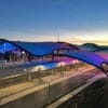 greater rochester international airport etfe membrane canopy renovation