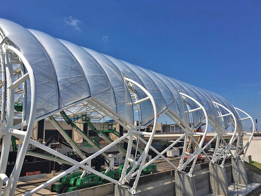 ETFE Canopies At Hartsfield–Jackson Atlanta International Airport