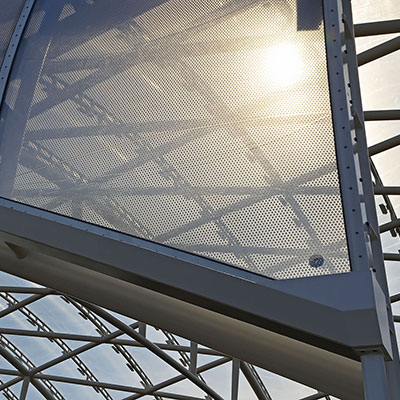 PFEIFER Structures Hartsfield-Jackson Atlanta International Airport ETFE film canopy detail